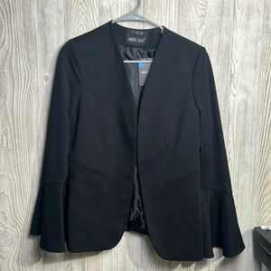 Women’s Andre Badi Black Blazer Flare Sleeves size XS NWT